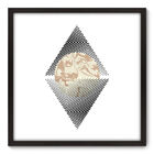 Quadro Decorativo - Abstrato - 70cm X 70cm - 160qnadp