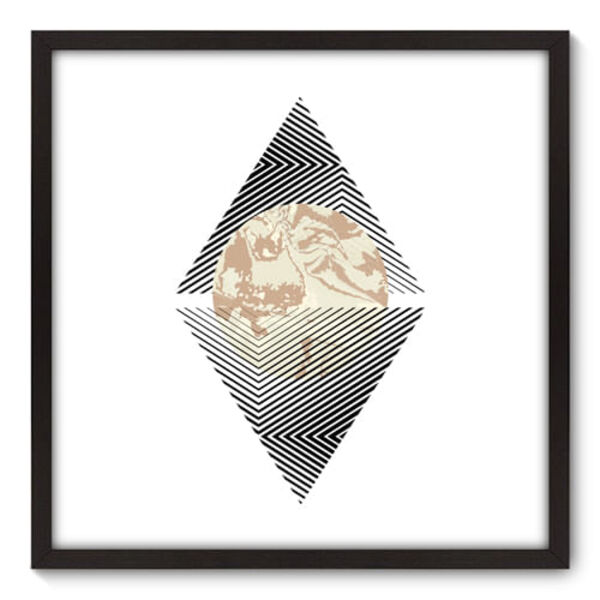 Quadro Decorativo - Abstrato - 70cm X 70cm - 160qnadp