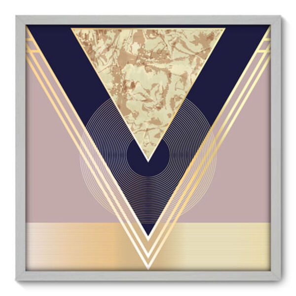 Quadro Decorativo - Abstrato - 70cm X 70cm - 181qnadb