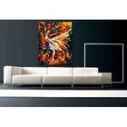 Quadro Decorativo Abstrato Arte E Dança Bolshoi - 200x120cm