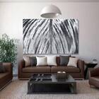 Quadro Decorativo Abstrato Black And White - 150x80cm