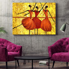 Quadro Decorativo Abstrato Conceitual Arte E Dança Ballet - 1