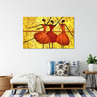 Quadro Decorativo Abstrato Conceitual Arte E Dança Ballet - 1