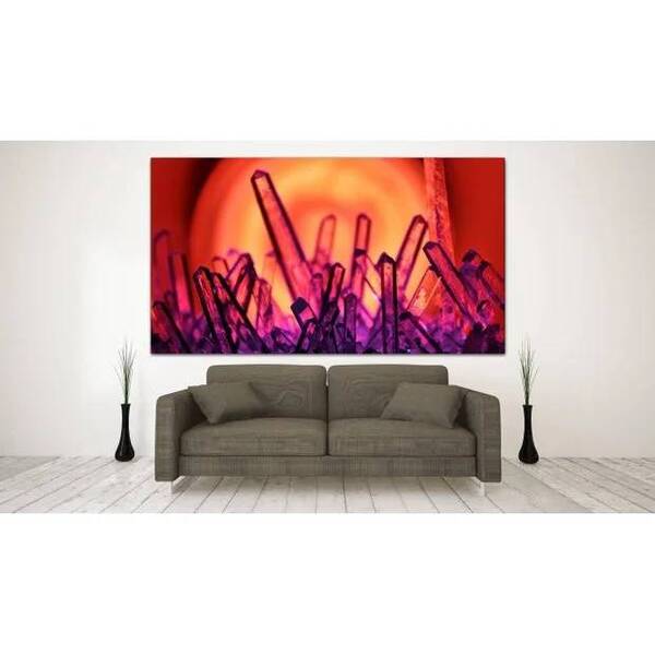 Quadro Decorativo Abstrato Crystal Optics - 180x100cm