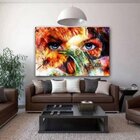Quadro Decorativo Abstrato Deep Look - 180x100cm