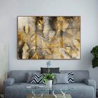 Quadro Decorativo Abstrato Eletric Discharge Com Moldura Marr