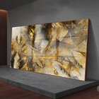 Quadro Decorativo Abstrato Eletric Discharge Com Moldura Marr