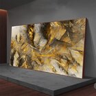 Quadro Decorativo Abstrato Eletric Discharge Com Moldura Marr