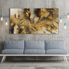 Quadro Decorativo Abstrato Eletric Discharge Com Moldura Prat