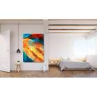 Quadro Decorativo Abstrato Expressive Summer - 90x60cm
