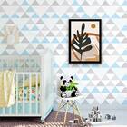 Quadro Decorativo Abstrato Figurativo Folhagem Marrom Iii 45x