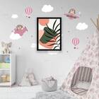 Quadro Decorativo Abstrato Figurativo Vaso Forma Iv 45x34cm A