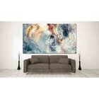Quadro Decorativo Abstrato Fire Storm - 90x60cm