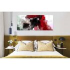 Quadro Decorativo Abstrato Meeting - 90x60cm