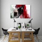Quadro Decorativo Abstrato Meeting - 90x60cm