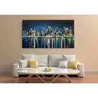 Quadro Decorativo Abstrato Mix Urbano - 150x100cm