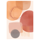 Quadro Decorativo Abstrato Moderno Arte 20x25