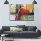 Quadro Decorativo Abstrato Moderno Colorido