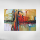 Quadro Decorativo Abstrato Moderno Colorido