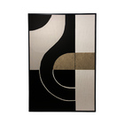 Quadro Decorativo Abstrato Moderno Contraste