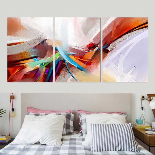 Quadro Decorativo Abstrato Moderno Estilo Pintura