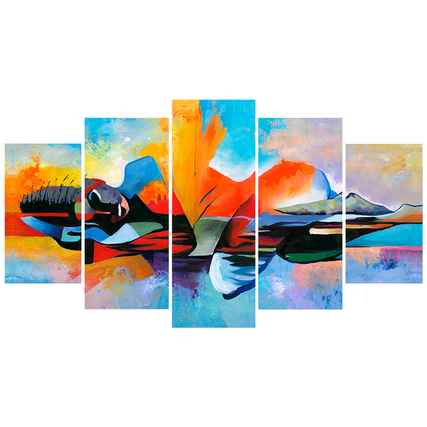 Quadro Decorativo Abstrato Mulher