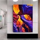 Quadro Decorativo Abstrato Mystic Cave - 180x100cm