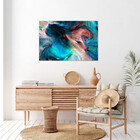 Quadro Decorativo Abstrato Percepção - 100x70 Cm