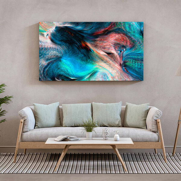 Quadro Decorativo Abstrato Percepção - 200x120 Cm