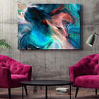 Quadro Decorativo Abstrato Percepção - 200x120 Cm