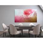 Quadro Decorativo Abstrato Pink Smoke - 120x60cm