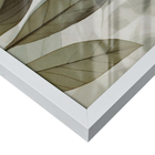 Quadro Decorativo Abstrato Praia Bege 2 Telas Minimalista Ele