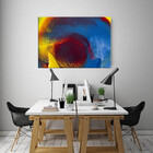 Quadro Decorativo Abstrato Psychedelic - 180x100cm