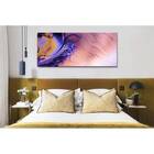 Quadro Decorativo Abstrato Purple Stock - 200x100cm