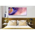 Quadro Decorativo Abstrato Purple Stock - 90x60cm