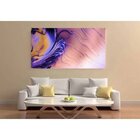 Quadro Decorativo Abstrato Purple Stock - 90x60cm