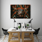 Quadro Decorativo Abstrato Raise Your Hand - 120x80cm
