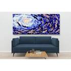 Quadro Decorativo Abstrato Shoal Of Fish - 200x120cm