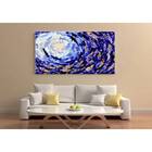 Quadro Decorativo Abstrato Shoal Of Fish - 200x120cm