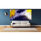 Quadro Decorativo Abstrato Smoke - 180x100cm