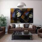 Quadro Decorativo Abstrato Stract Glass - 120x60cm