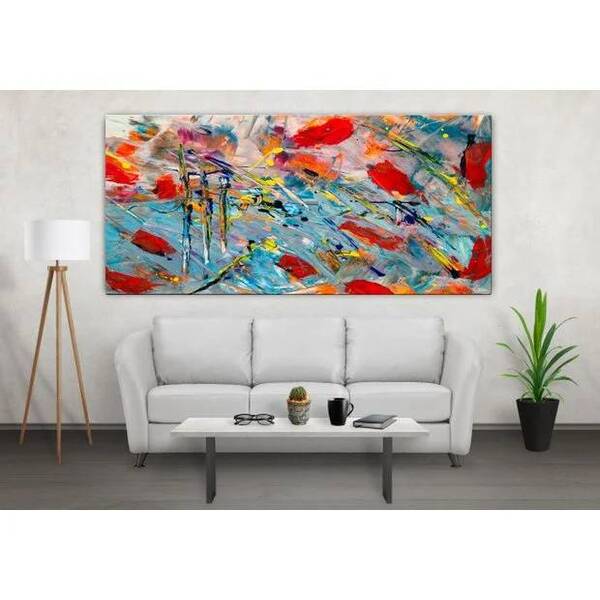 Quadro Decorativo Abstrato Undercover - 200x120cm