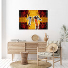 Quadro Decorativo Abstratoconceitual Antique Africa - 150x100