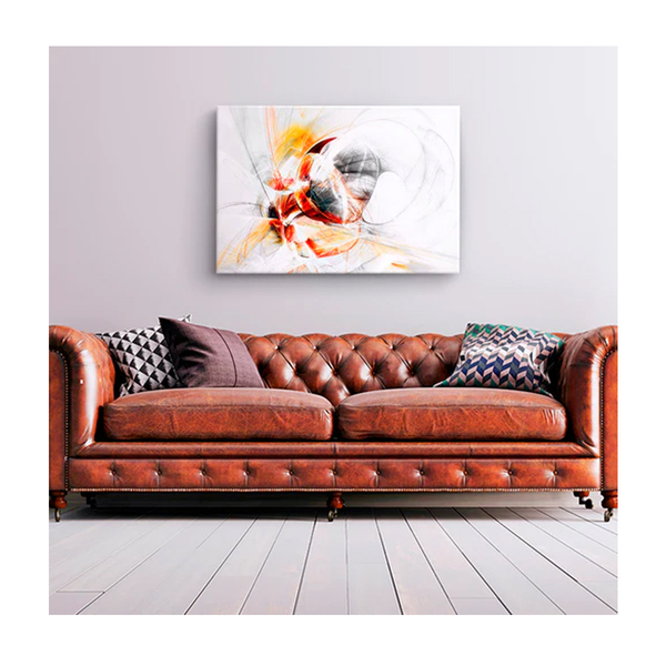 Quadro Decorativo Abstratos E Geometricos Clean Dynamic C/ Mo