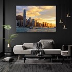 Quadro Decorativo Abu Dhabi Sem Moldura E Sem Vidro 100x160