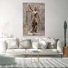 Quadro Decorativo Advocacia Com Moldura E Sem Vidro 100x160