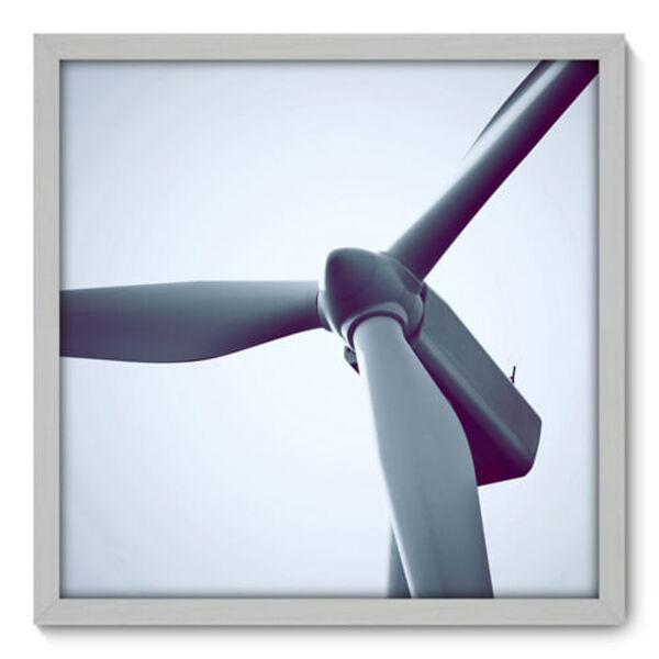 Quadro Decorativo - Aerogerador - 50cm X 50cm - 013qndcb
