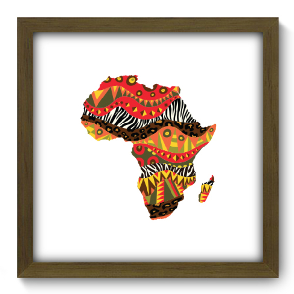 Quadro Decorativo Africa 33cm X 33cm 095qdmm Leroy Merlin
