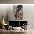 Quadro Decorativo Africana