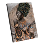 Quadro Decorativo Africana